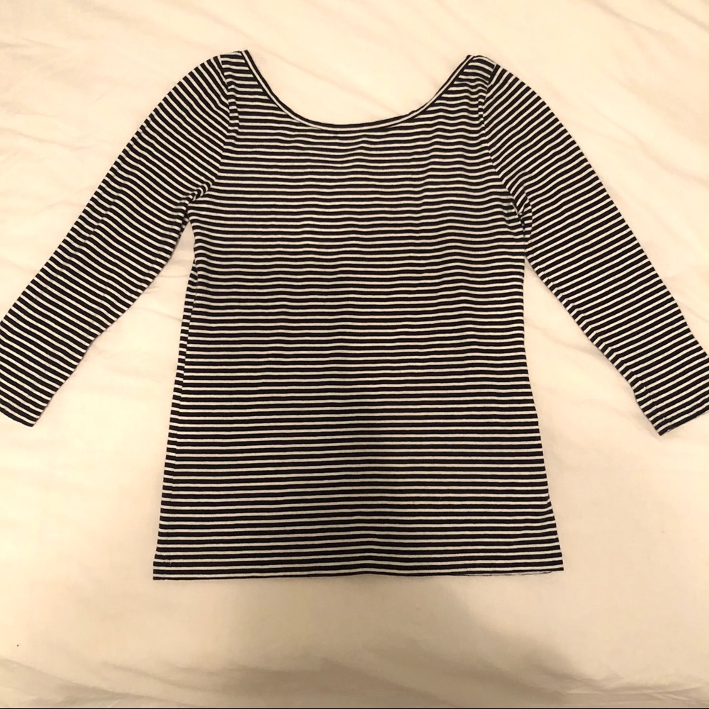 J. Crew Striped Ballet Shirt - Size Medium